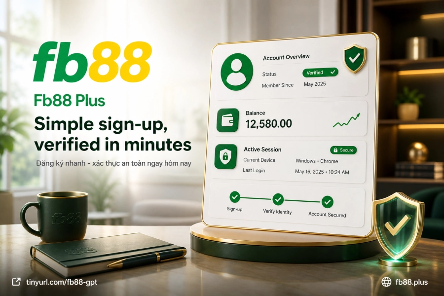 Pendaftaran akun Fb88 dengan verifikasi OTP dan keamanan multi-layer