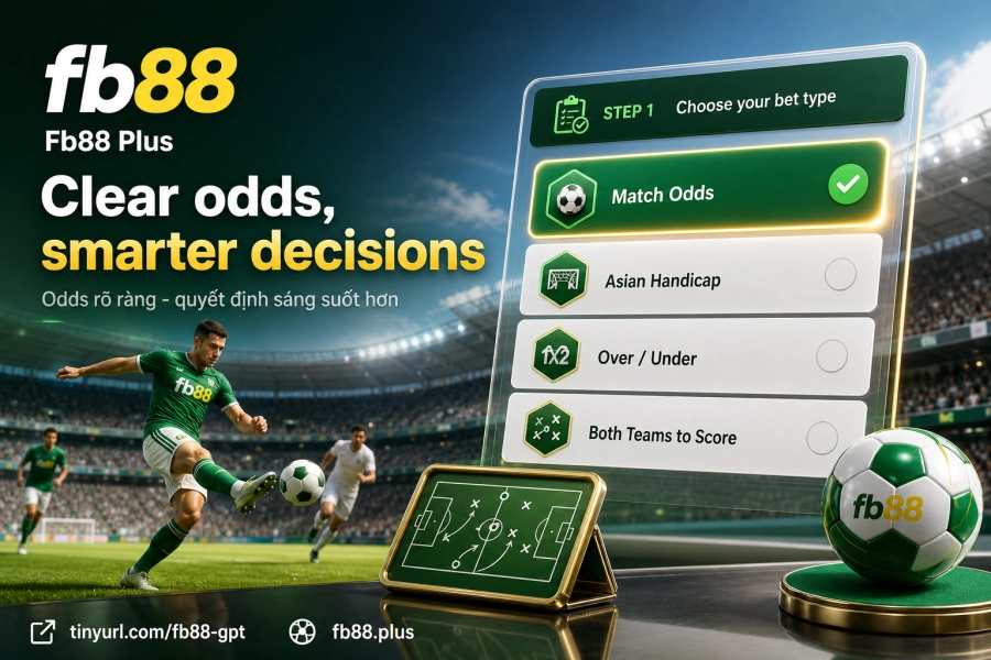 Handicap Asia odds Eropa over/under skor tepat taruhan olahraga Fb88